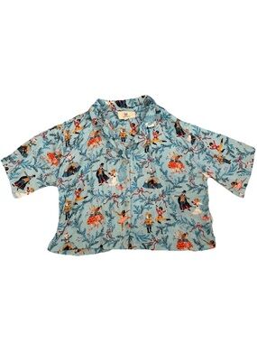 Printfresh Small Nutcracker Dreams Short Sleeve Pajama Top ONLY